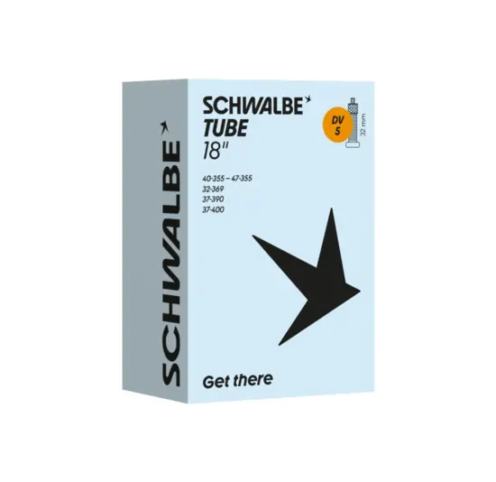 Schwalbe Binnenband DV5 - 18 x 1.75 - ETRTO 32/47-340/355 - Hollands Ventiel 32mm
