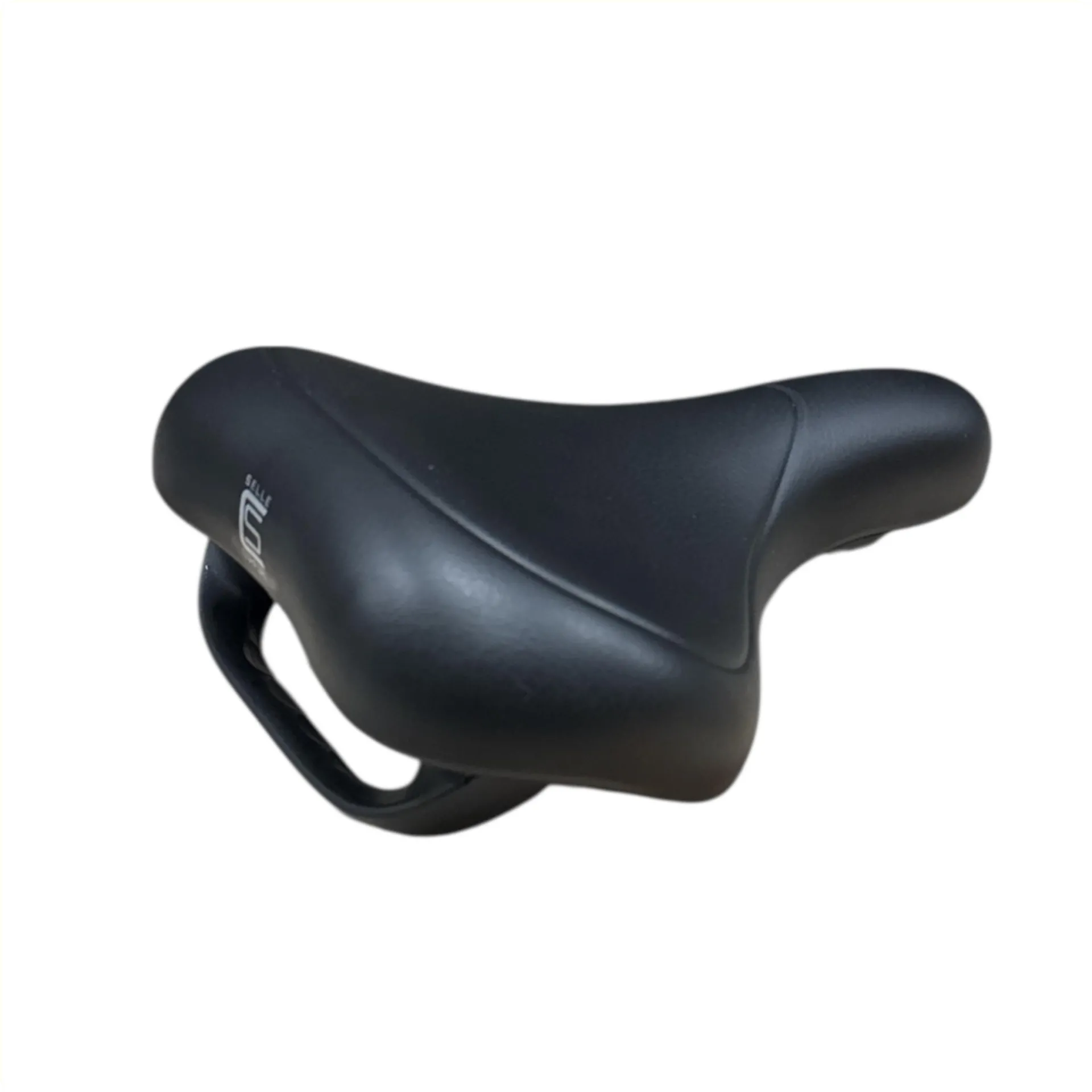 Selle Comfort E-bike Soft Fietszadel Met Handgreep - Zwart