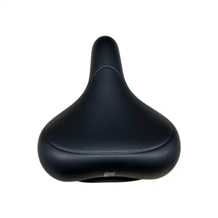 Selle Comfort E-bike Soft Fietszadel Met Handgreep - Zwart