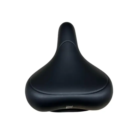 Selle Comfort E-bike Soft Fietszadel Met Handgreep - Zwart