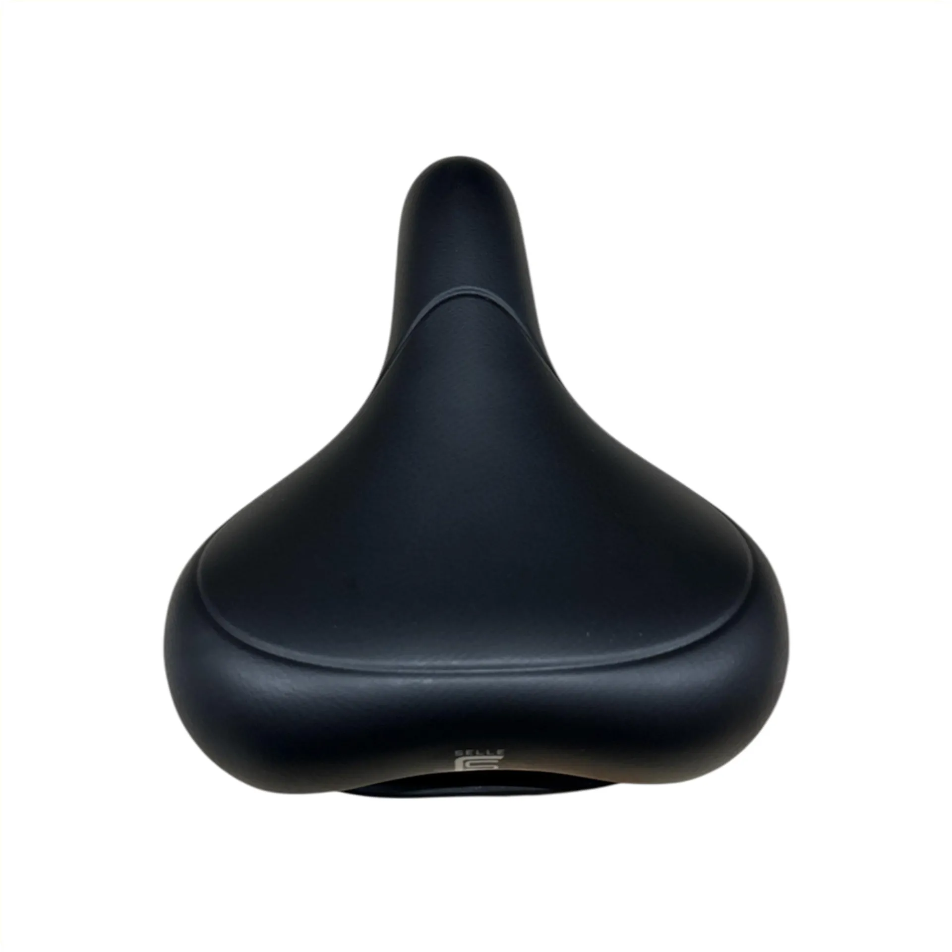 Selle Comfort E-bike Soft Fietszadel Met Handgreep - Zwart