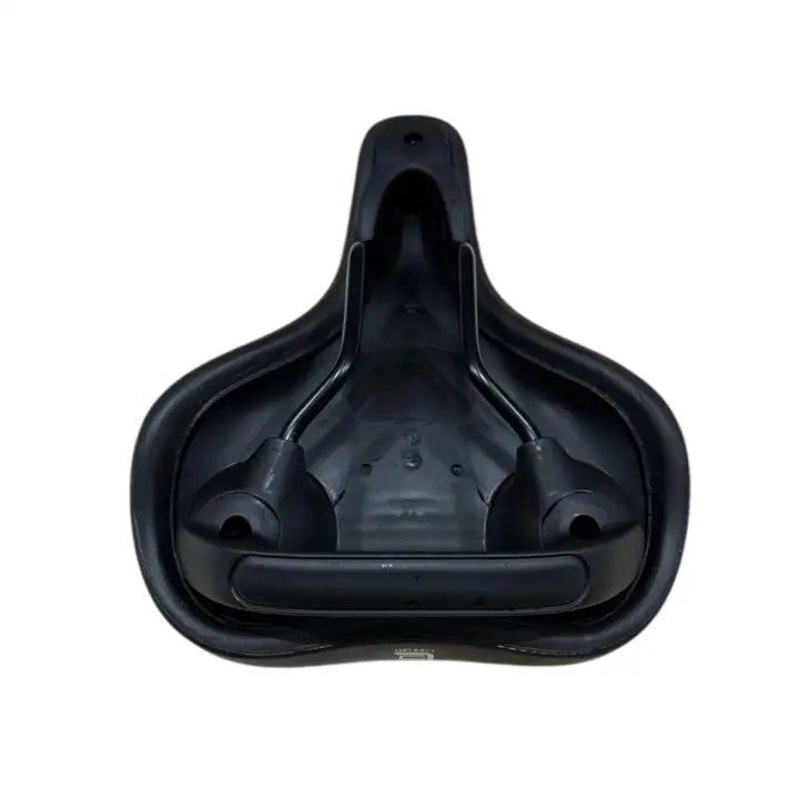 Selle Comfort E-bike Soft Fietszadel Met Handgreep - Zwart