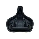 Selle Comfort E-bike Soft Fietszadel Met Handgreep - Zwart