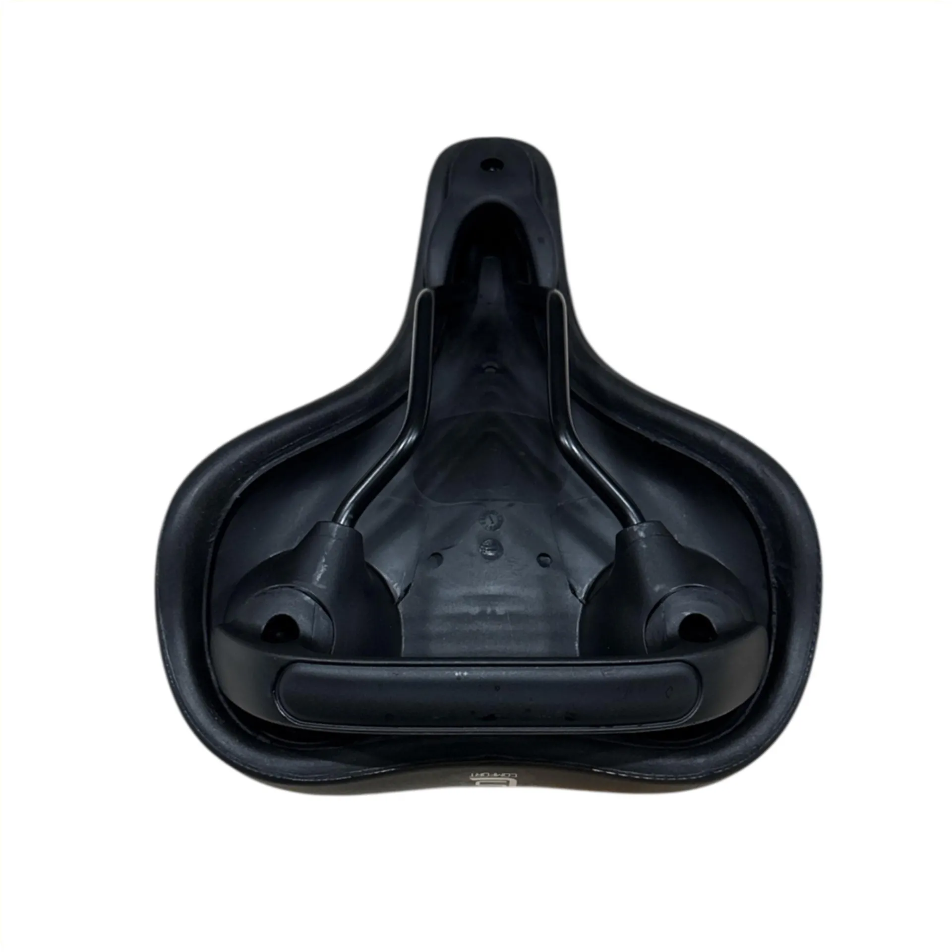 Selle Comfort E-bike Soft Fietszadel Met Handgreep - Zwart