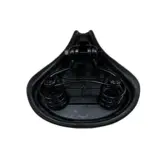 Selle Comfort City Foam Fietszadel - Vacuüm Geseald - Zwart