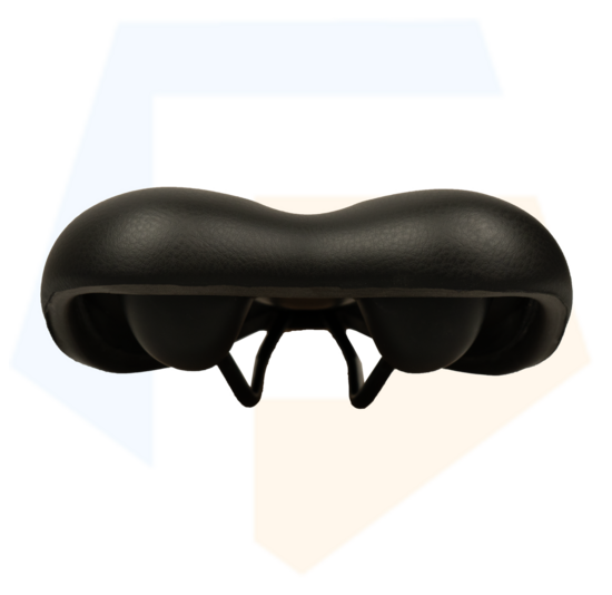 Selle Comfort Gel Fietszadel - Unisex - Zwart