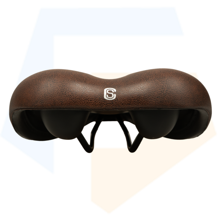Selle Comfort Gel Fietszadel - Unisex - Bruin