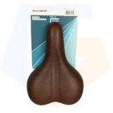 Selle Comfort Gel Fietszadel - Unisex - Bruin