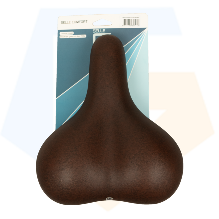 Selle Comfort City Fietszadel - Unisex - Bruin