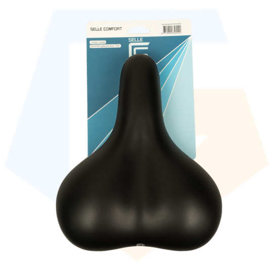 Selle Comfort City Fietszadel - Unisex - Zwart