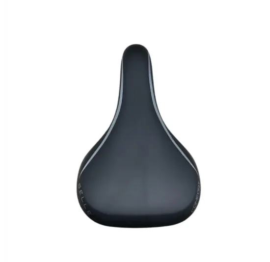 Selle Comfort Vintage Fietszadel - Zwart