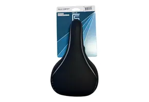Selle Comfort Vintage Fietszadel - Zwart
