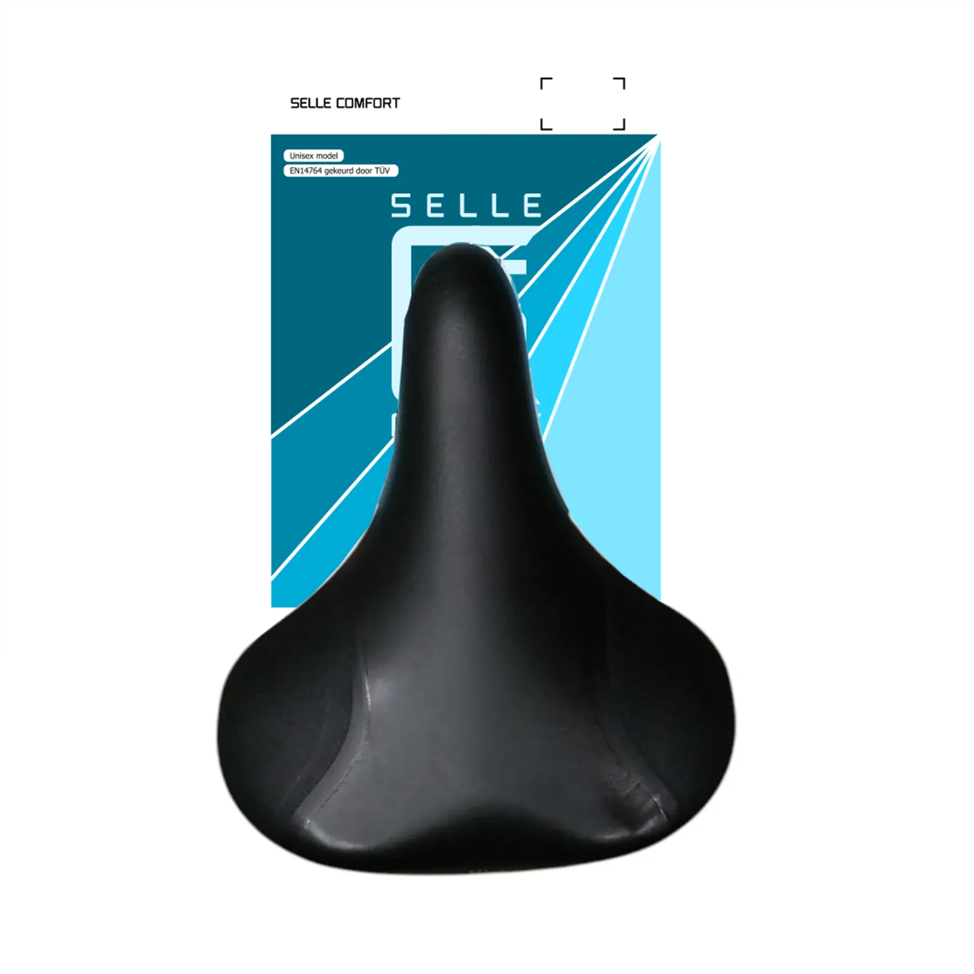 Selle Comfort Protector Fietszadel - Met Hoekbescherming