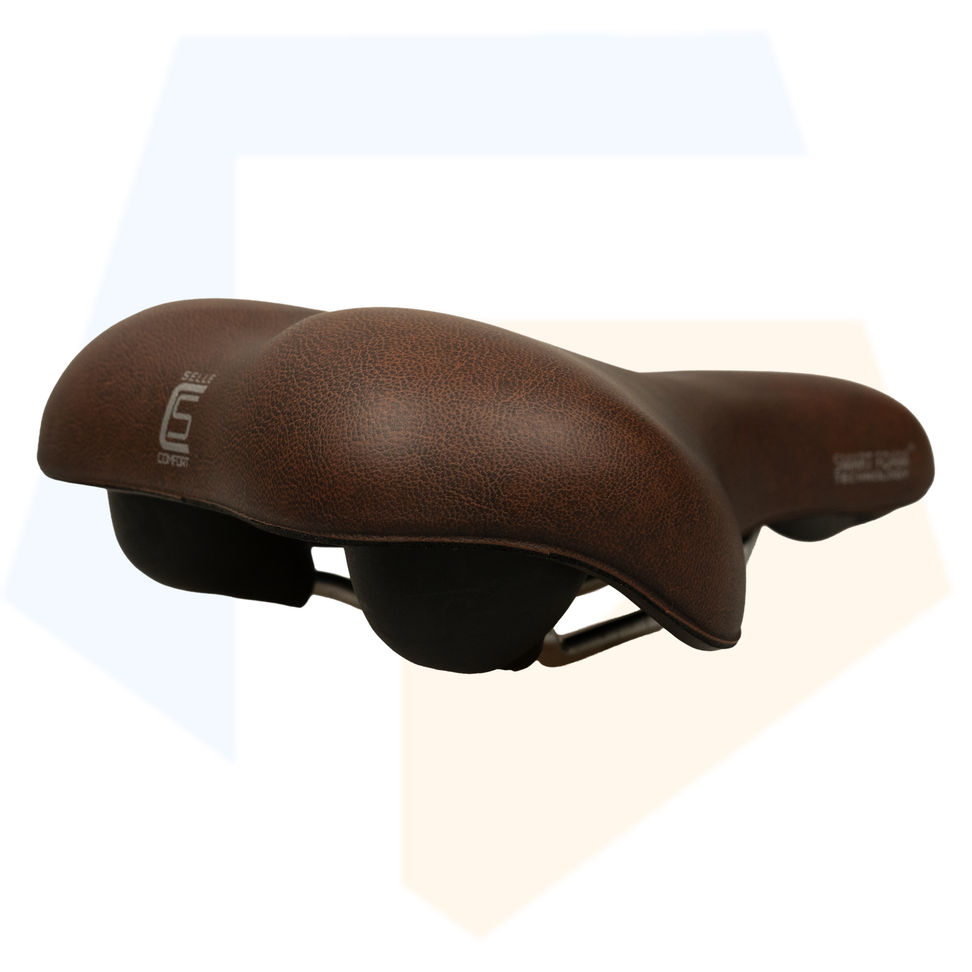 Selle Comfort Active Fietszadel - Smartfoam Technologie - Bruin