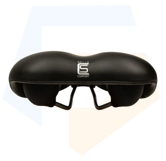 Selle Comfort Active Fietszadel - Smartfoam Technologie - Zwart