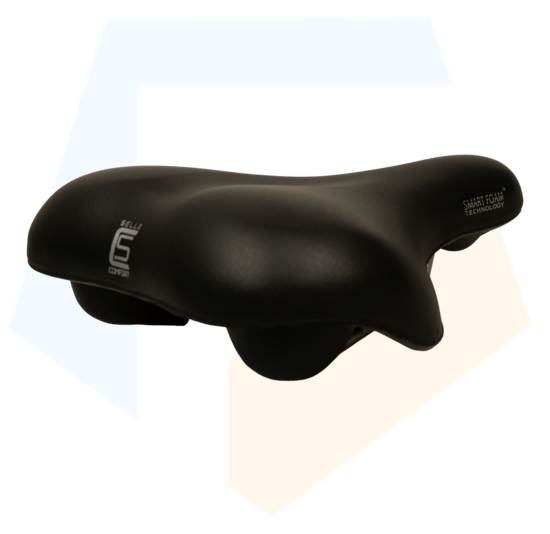 Selle Comfort Active Fietszadel - Smartfoam Technologie - Zwart