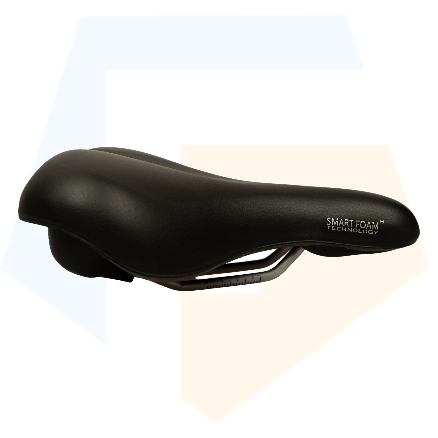 Selle Comfort Active Fietszadel - Smartfoam Technologie - Zwart