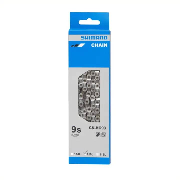 Shimano CN-HG93 Fietsketting Small 116 Schakels - 9-Speed