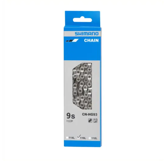 Shimano CN-HG93 Fietsketting Small 116 Schakels - 9-Speed