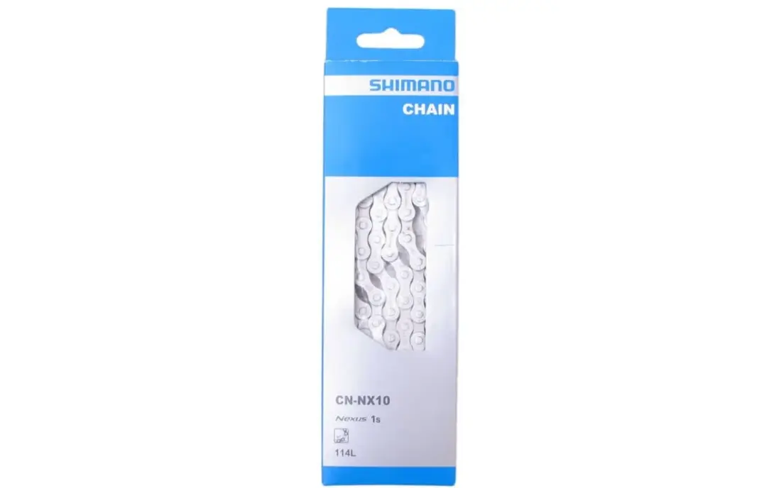 Shimano NX10 Fietsketting, 114 Schakels - Nexus Anti Corrosie - 1-Speed