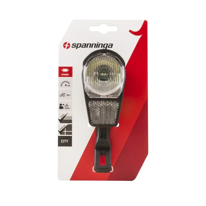 Spanninga Galeo XB Led Koplamp - Batterij