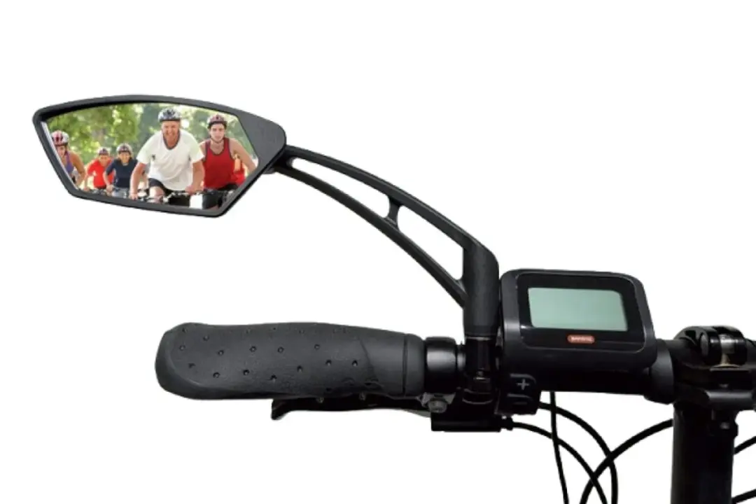 Mirage Fietsspiegel DeLuxe - Met Lichtdimmend Glas - Zwart