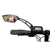 Mirage Fietsspiegel DeLuxe - Met Lichtdimmend Glas - Zwart