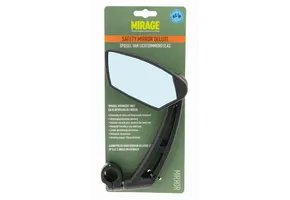 Mirage Fietsspiegel DeLuxe - Met Lichtdimmend Glas - Zwart
