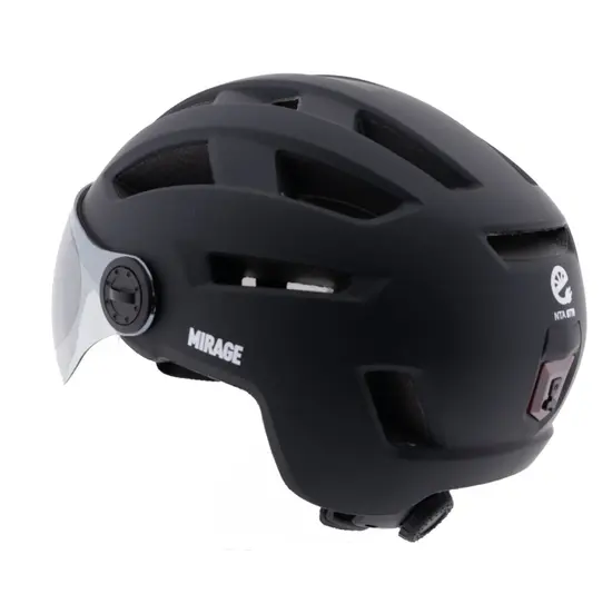 Mirage Snorscooter / Speedpedelec Helm - Zwart