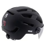Mirage Snorscooter / Speedpedelec Helm - Zwart
