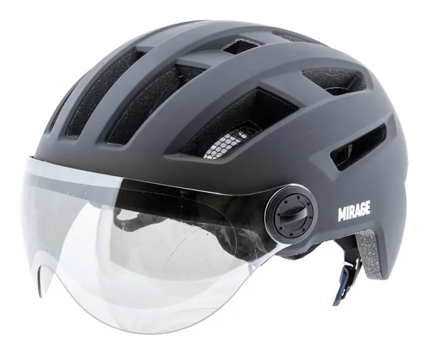 Mirage Snorscooter / Speedpedelec Helm - Zwart