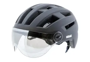 Mirage Snorscooter / Speedpedelec Helm - Zwart