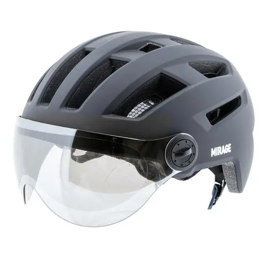 Mirage Snorscooter / Speedpedelec Helm - Zwart