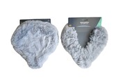 Voltano Zadelhoes - Zachte Kunstvacht - Antraciet Zadeldekje - 25 x 23 CM