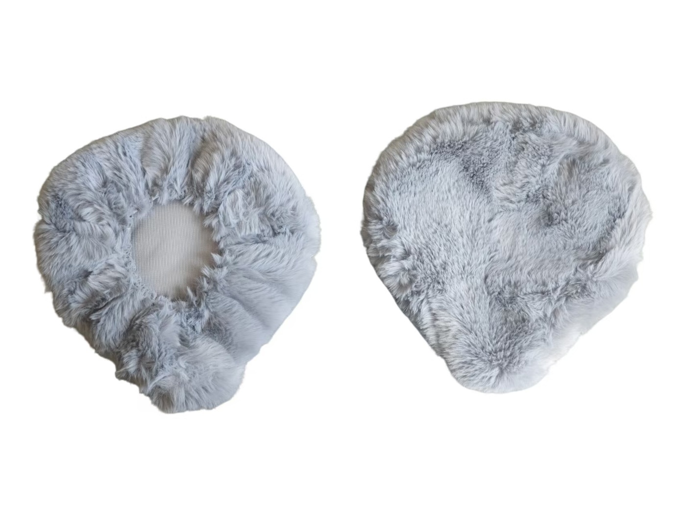 Voltano Zadelhoes - Zachte Kunstvacht - Antraciet Zadeldekje - 25 x 23 CM