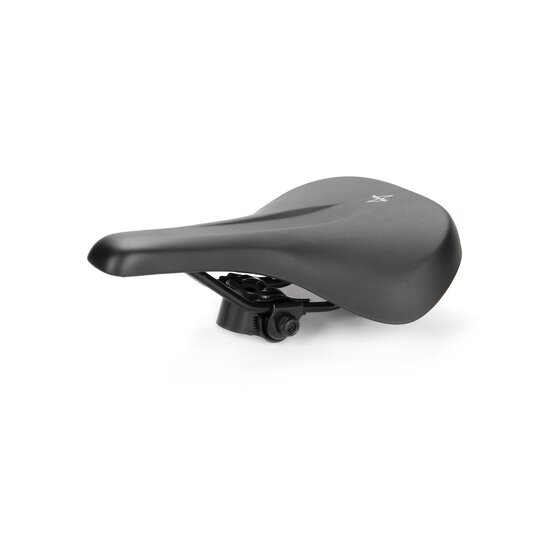 Voltano E-bike City Fietszadel 2.0 Middel - Zwart - Dames - Met Zadelstrop