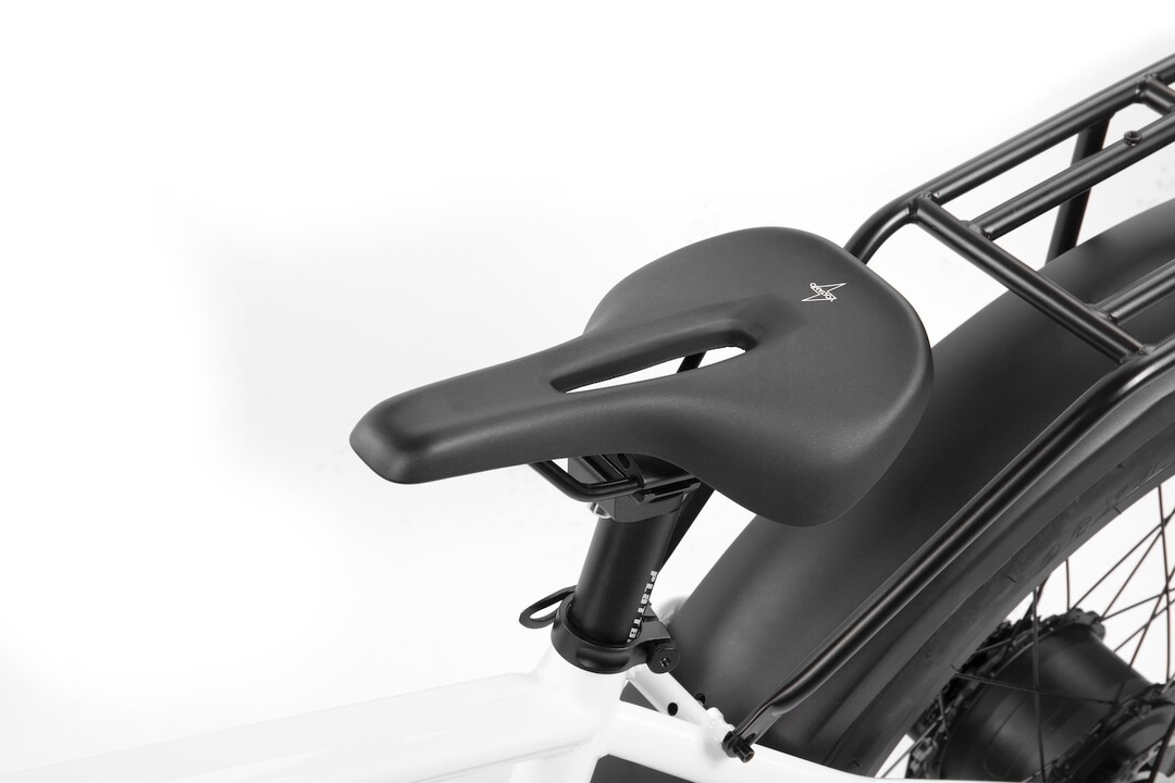 Voltano E-bike Pro Fietszadel 1.0 Trekking Smal - Zwart - Heren - Met Zadelstrop