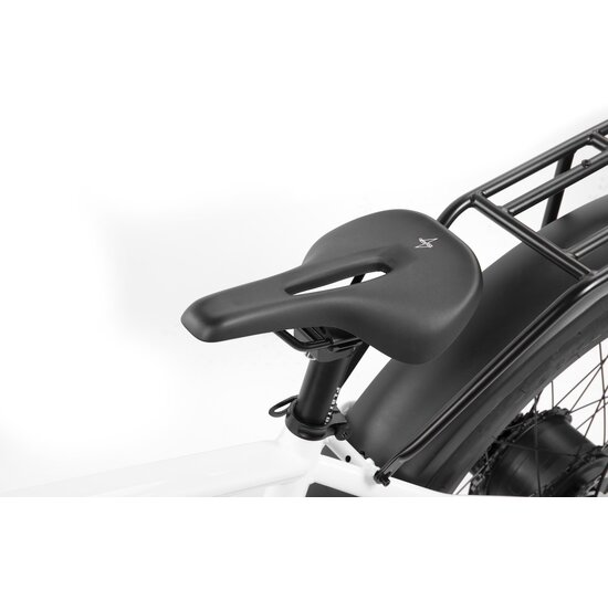 Voltano E-bike Pro Fietszadel 1.0 Trekking Smal - Zwart - Heren - Met Zadelstrop