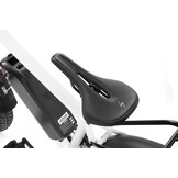 Voltano E-bike Pro Fietszadel 1.0 Trekking Smal - Zwart - Heren - Met Zadelstrop