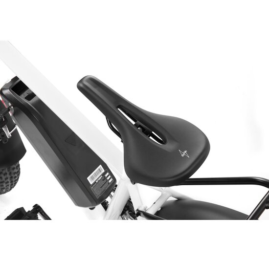 Voltano E-bike Pro Fietszadel 1.0 Trekking Smal - Zwart - Heren - Met Zadelstrop
