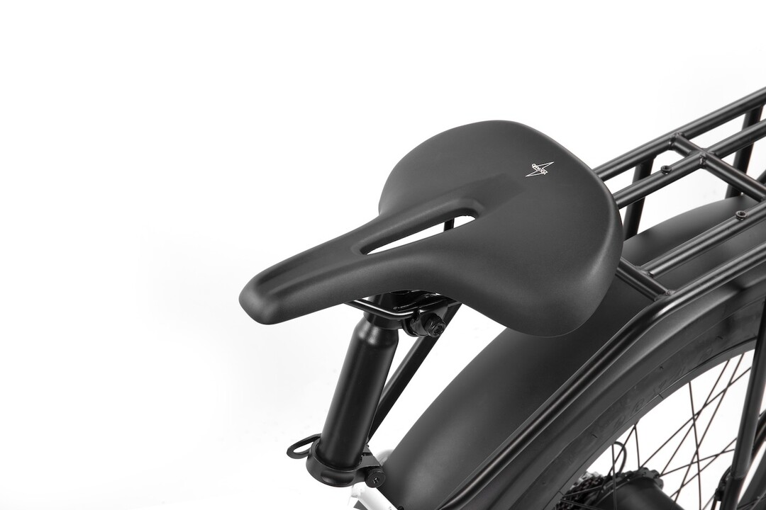 Voltano E-bike Pro Fietszadel 2.0 Middel - Zwart - Dames - Met Zadelstrop