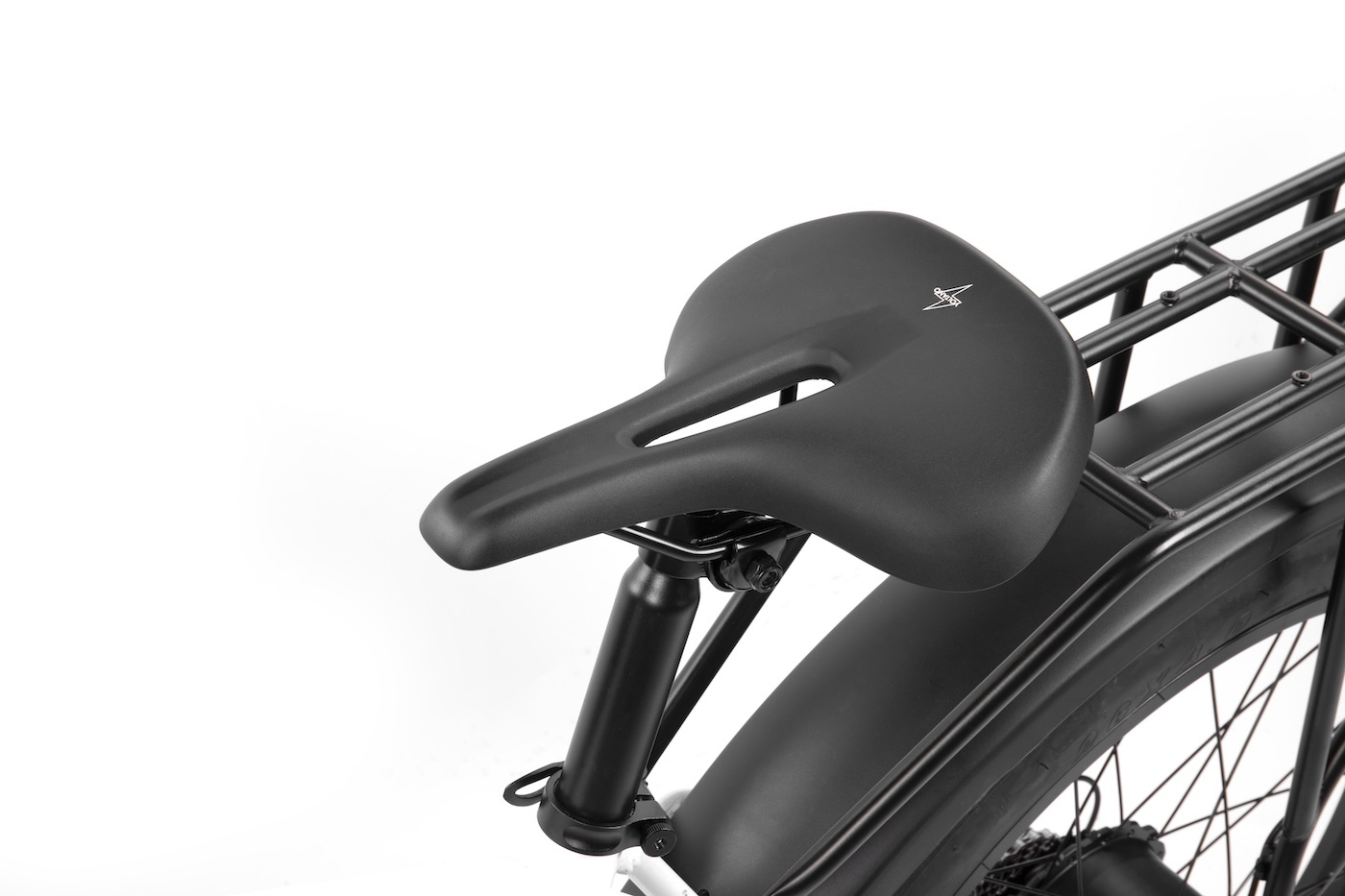 Voltano E-bike Pro Fietszadel 2.0 Middel - Zwart - Dames - Met Zadelstrop