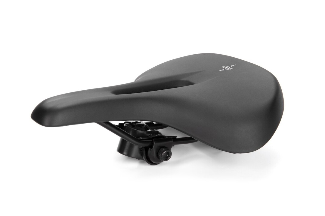 Voltano E-bike Pro Fietszadel 3.0 Breed - Zwart - Unisex - Met Zadelstrop