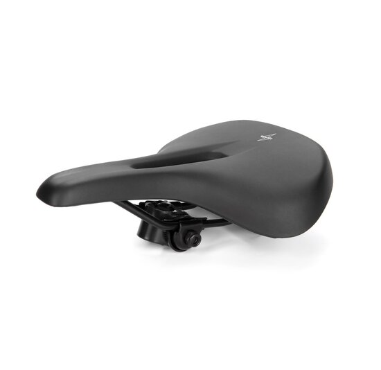 Voltano E-bike Pro Fietszadel 3.0 Breed - Zwart - Unisex - Met Zadelstrop