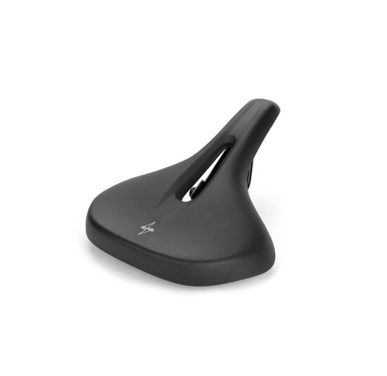 Voltano E-bike Pro Fietszadel 3.0 Breed - Zwart - Unisex - Met Zadelstrop