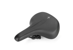 Voltano E-bike City Fietszadel 3.0 Breed - Zwart - Unisex - Met Zadelstrop