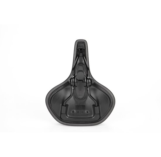 Voltano E-bike City Fietszadel 3.0 Breed - Zwart - Unisex - Met Zadelstrop