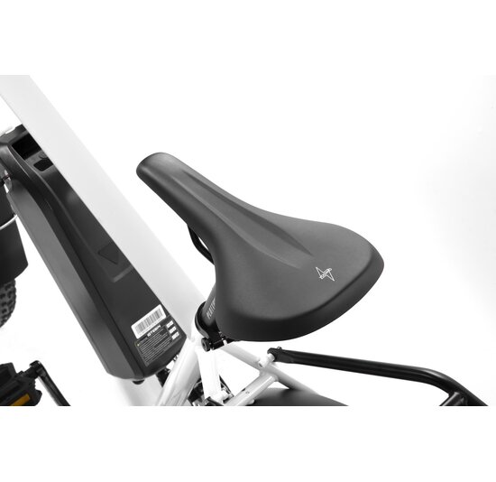 Voltano E-bike City Fietszadel 1.0 Trekking Smal - Zwart - Heren - Met Zadelstrop