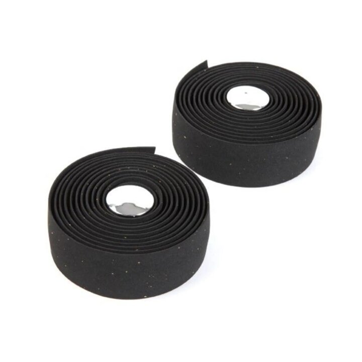 Tecora Stuurlint Kurk Look ø2.5x30MM - 200 CM - Zwart