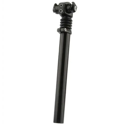 Post Moderne Geveerde Zadelpen - ATB 31.6mm - Zwart